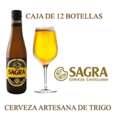 Cerveza artesana de trigo Sagra (12 botellas)