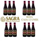 Cerveza artesana Sagra red ale  (12 bot)